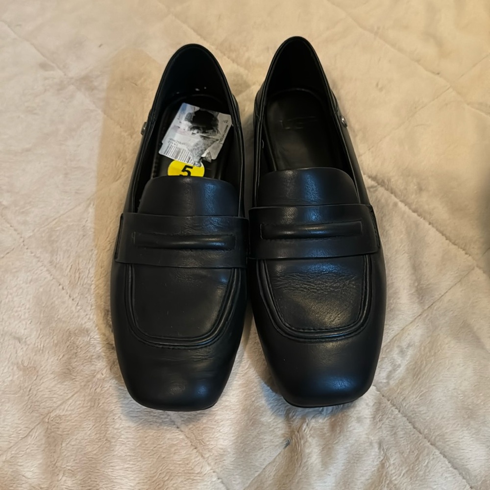 UGG loafers black square toe